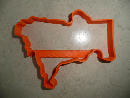 Utuado Puerto Rico Municipality Outline Cookie Cutter Made In USA PR3927