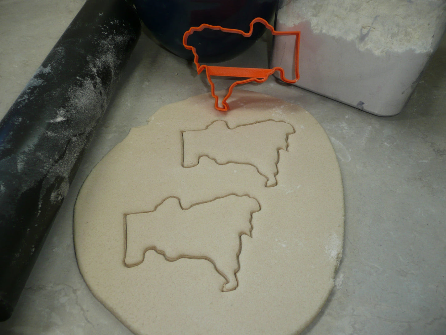 Utuado Puerto Rico Municipality Outline Cookie Cutter Made In USA PR3927