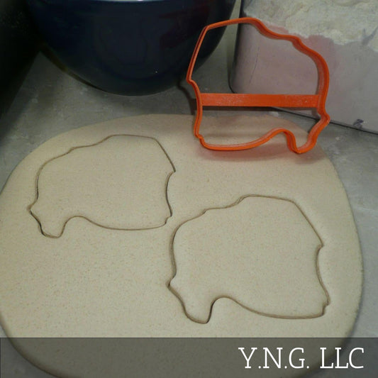 Villalba Puerto Rico Municipality Outline Cookie Cutter Made In USA PR3929