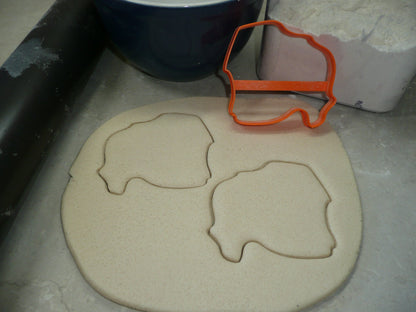 Villalba Puerto Rico Municipality Outline Cookie Cutter Made In USA PR3929