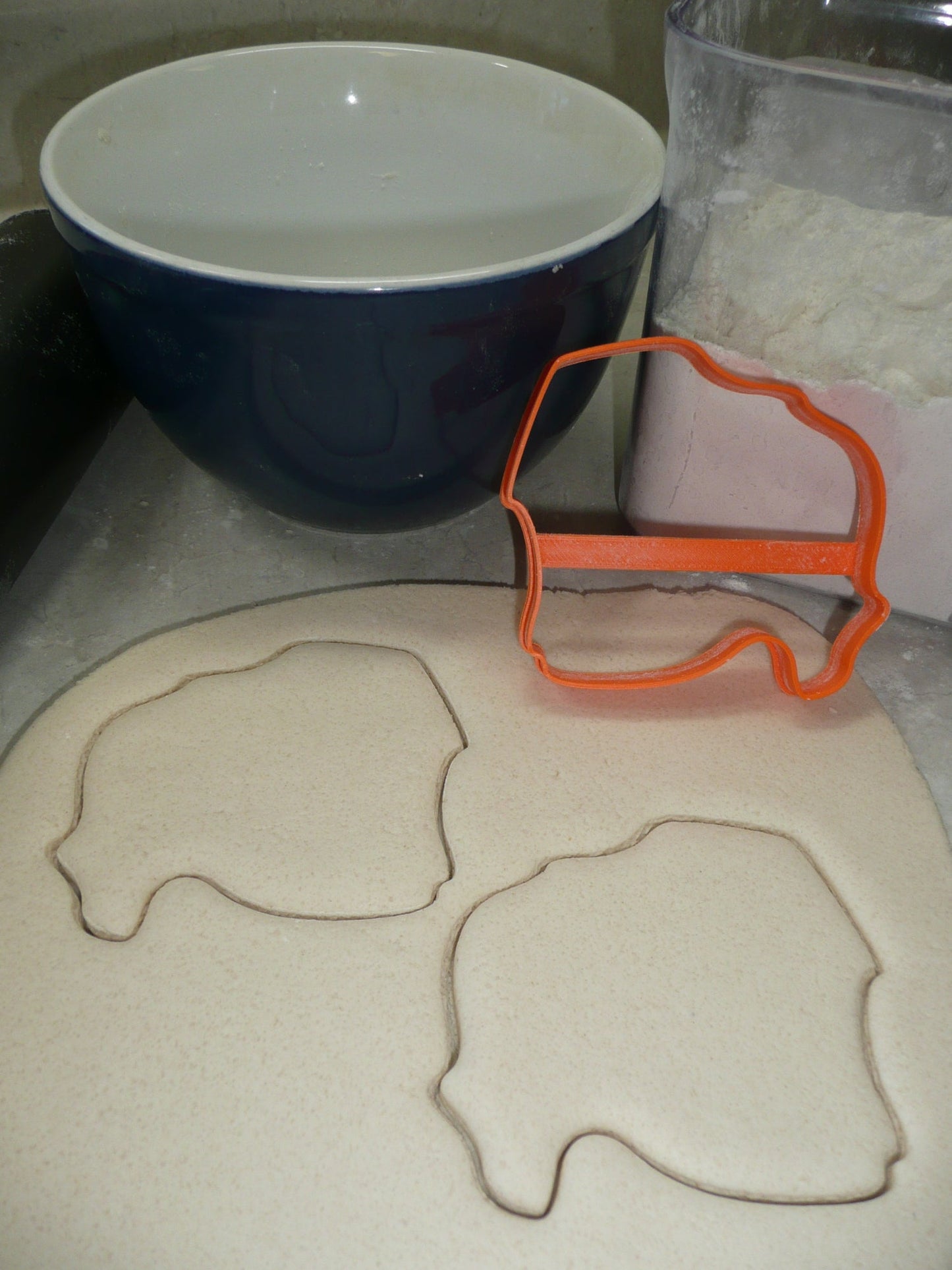 Villalba Puerto Rico Municipality Outline Cookie Cutter Made In USA PR3929