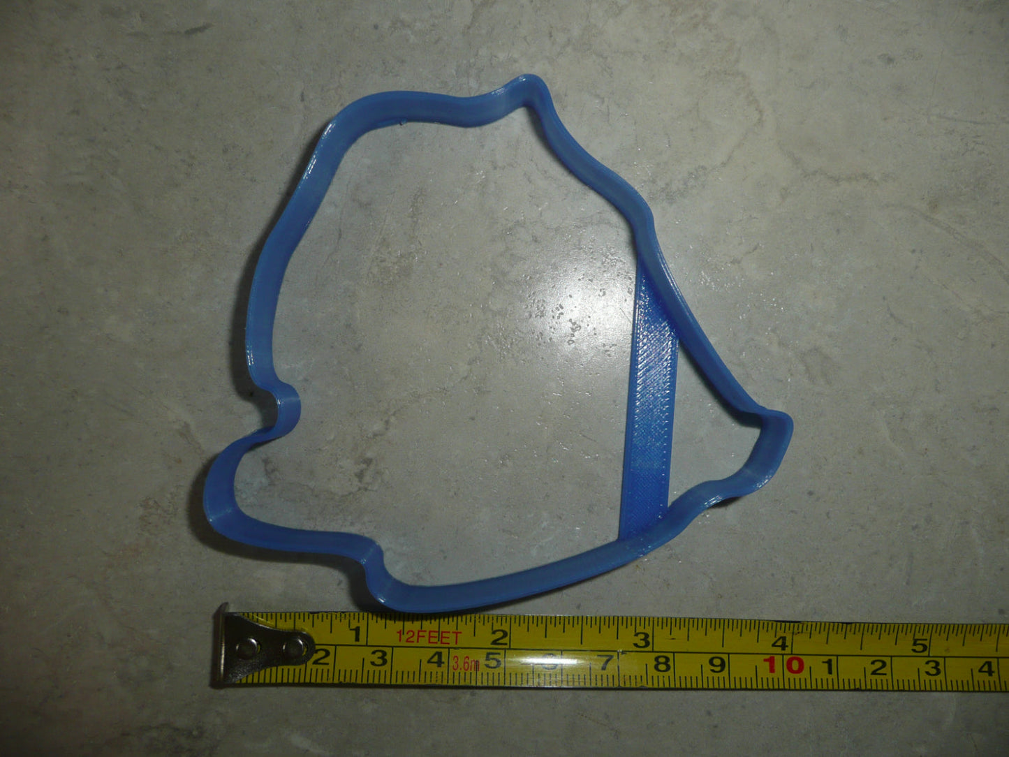 Aibonito Puerto Rico Municipality Outline Cookie Cutter Made In USA PR3931