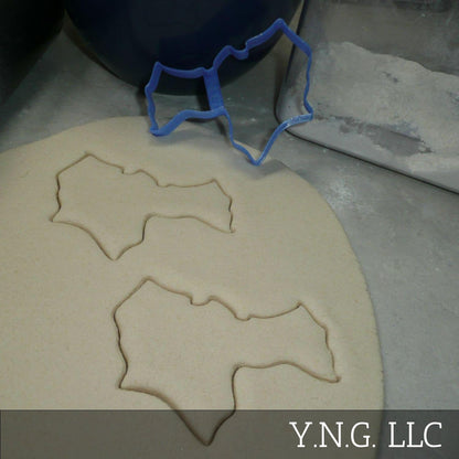 Cayey Puerto Rico Municipality Outline Cookie Cutter Made In USA PR3936