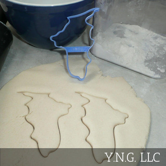 San Juan Puerto Rico Municipality Outline Cookie Cutter Made In USA PR3946