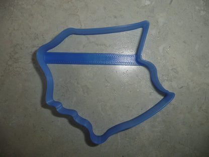 Santa Isabel Puerto Rico Municipality Outline Cookie Cutter Made In USA PR3947