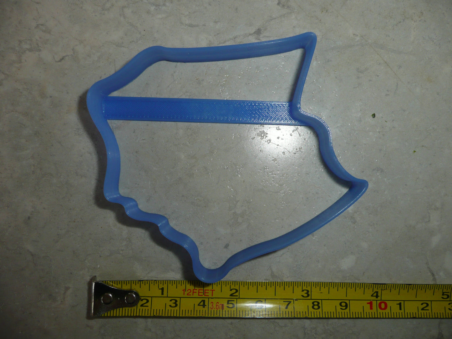 Santa Isabel Puerto Rico Municipality Outline Cookie Cutter Made In USA PR3947