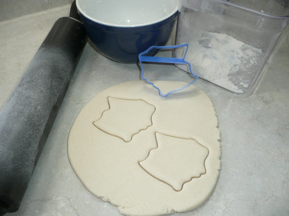 Santa Isabel Puerto Rico Municipality Outline Cookie Cutter Made In USA PR3947