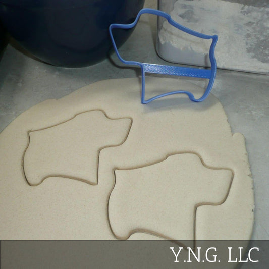 Toa Baja Puerto Rico Municipality Outline Cookie Cutter Made In USA PR3949