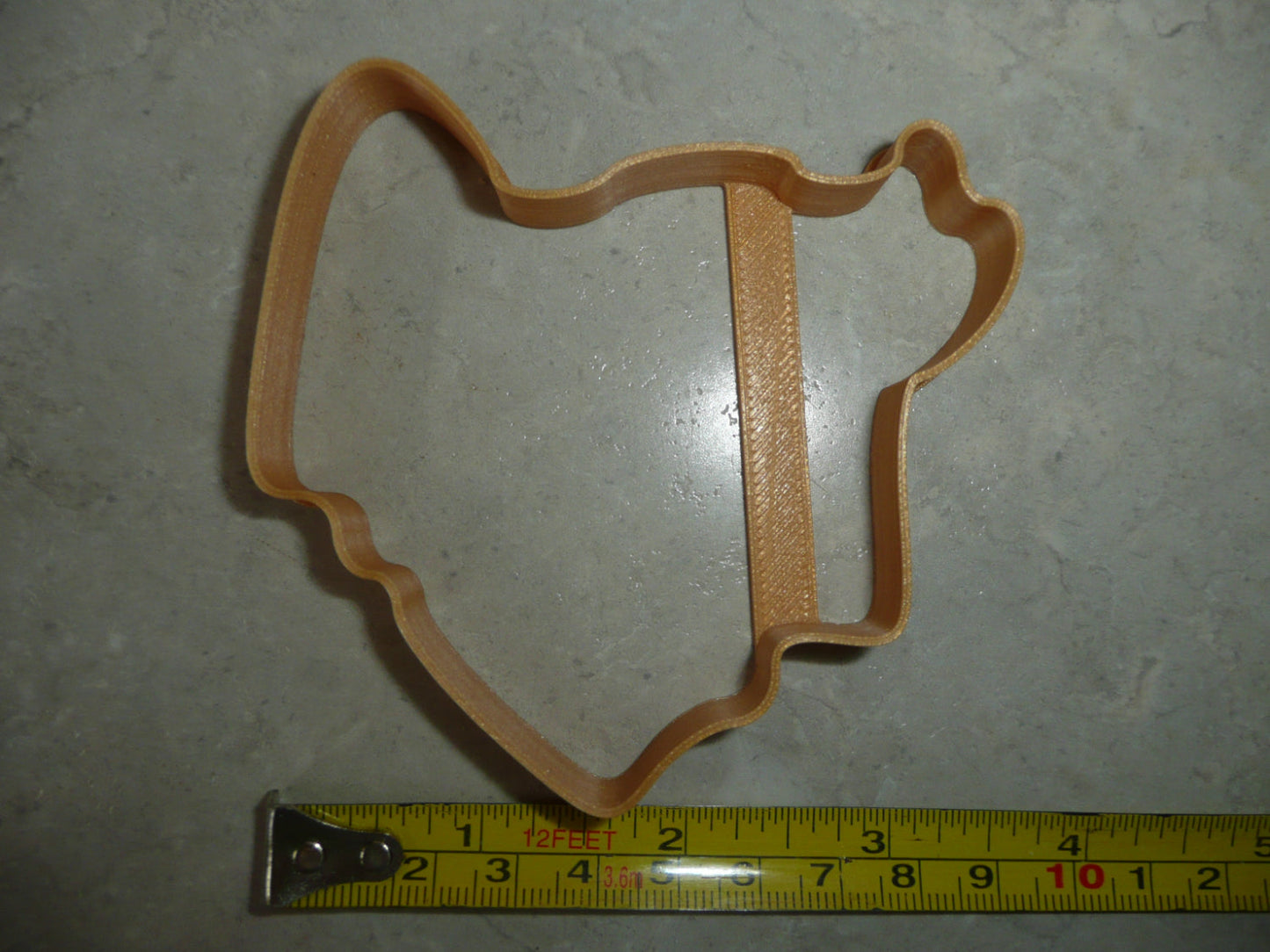 Gurabo Puerto Rico Municipality Outline Cookie Cutter Made In USA PR3956