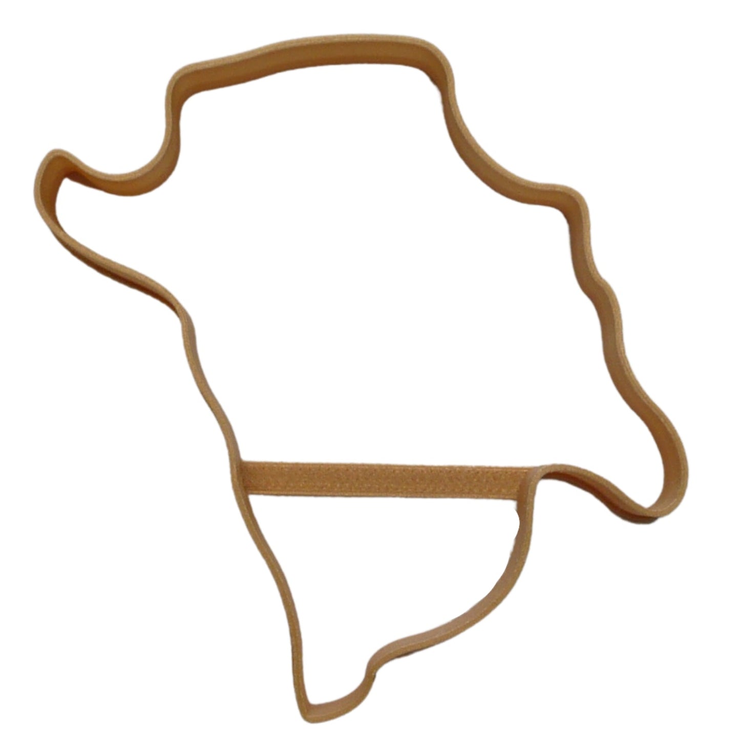 Humacao Puerto Rico Municipality Outline Cookie Cutter Made In USA PR3957