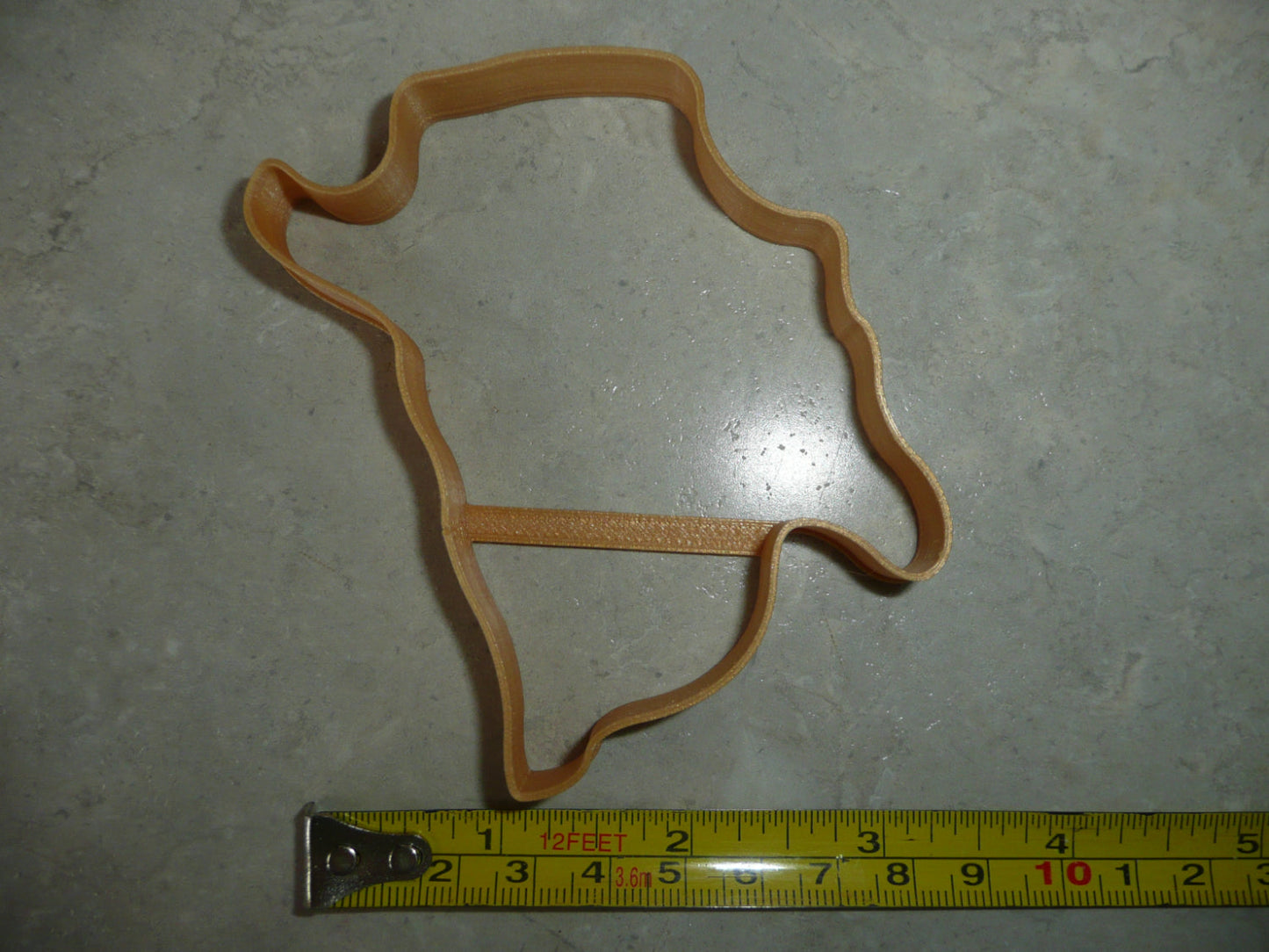 Humacao Puerto Rico Municipality Outline Cookie Cutter Made In USA PR3957