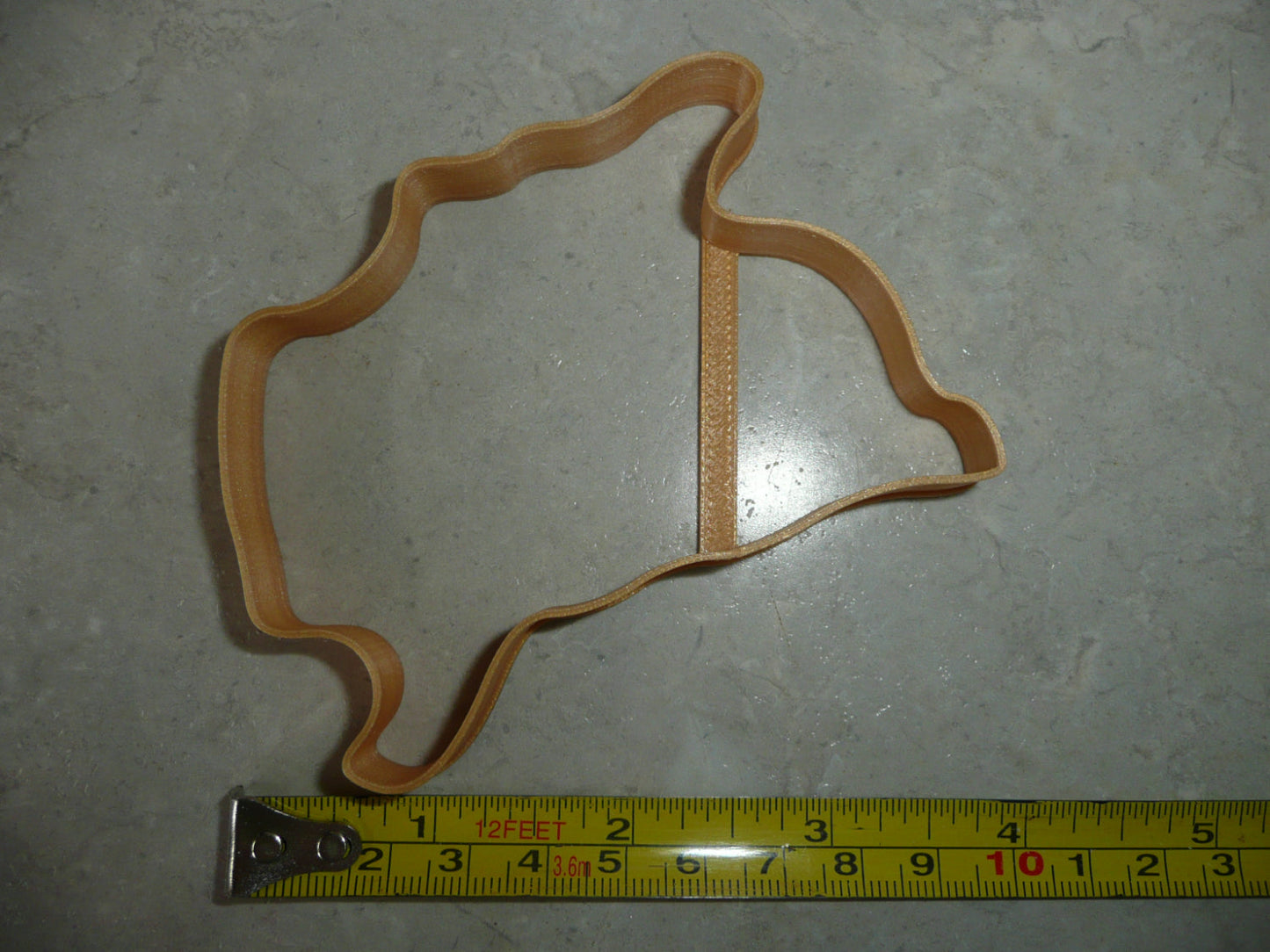 Humacao Puerto Rico Municipality Outline Cookie Cutter Made In USA PR3957