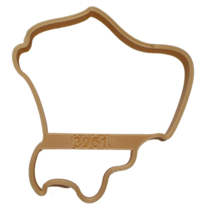 Luquillo Puerto Rico Municipality Outline Cookie Cutter Made In USA PR3961