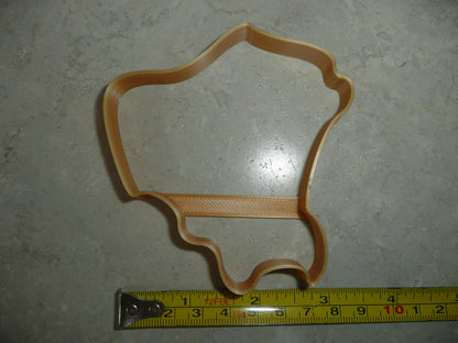 Luquillo Puerto Rico Municipality Outline Cookie Cutter Made In USA PR3961