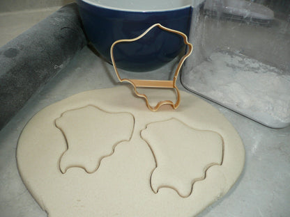 Luquillo Puerto Rico Municipality Outline Cookie Cutter Made In USA PR3961