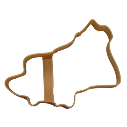 Naguabo Puerto Rico Municipality Outline Cookie Cutter Made In USA PR3963