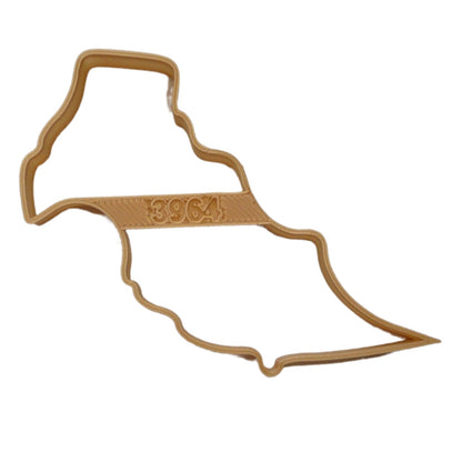 Patillas Puerto Rico Municipality Outline Cookie Cutter Made In USA PR3964