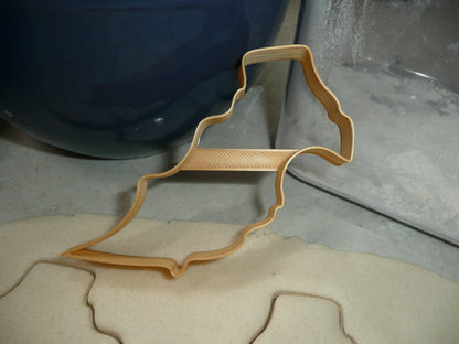 Patillas Puerto Rico Municipality Outline Cookie Cutter Made In USA PR3964