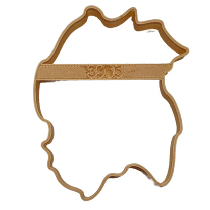 Rio Grande Puerto Rico Municipality Outline Cookie Cutter Made In USA PR3965