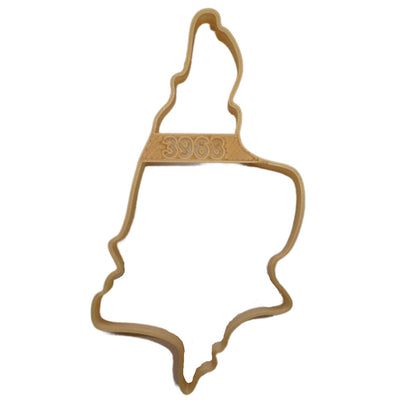 Yabucoa Puerto Rico Municipality Outline Cookie Cutter Made In USA PR3968