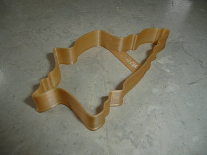 Yabucoa Puerto Rico Municipality Outline Cookie Cutter Made In USA PR3968