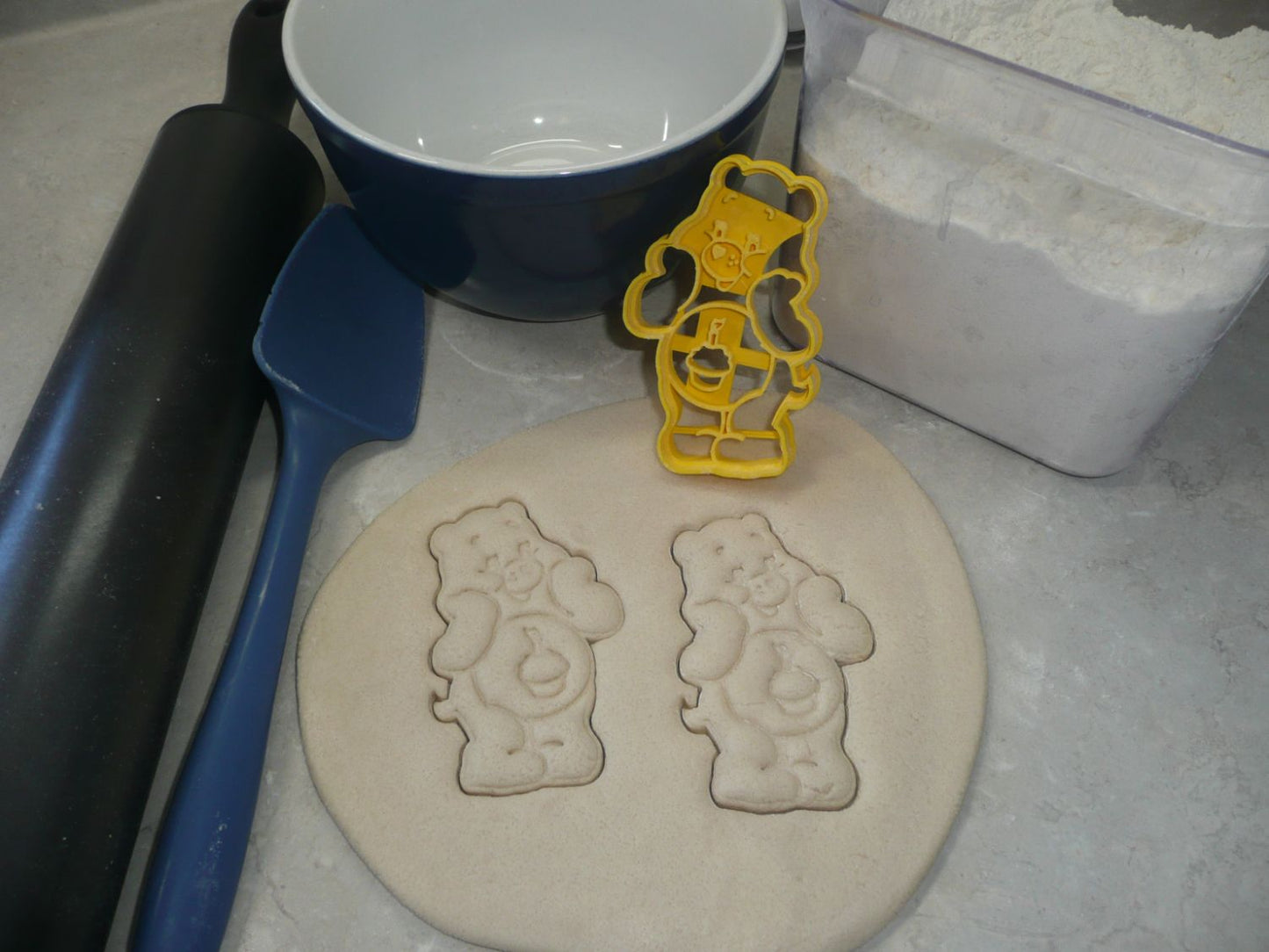 Birthday Bear Yellow Cupcake Care Bears Cookie Cutter Made in USA PR3988