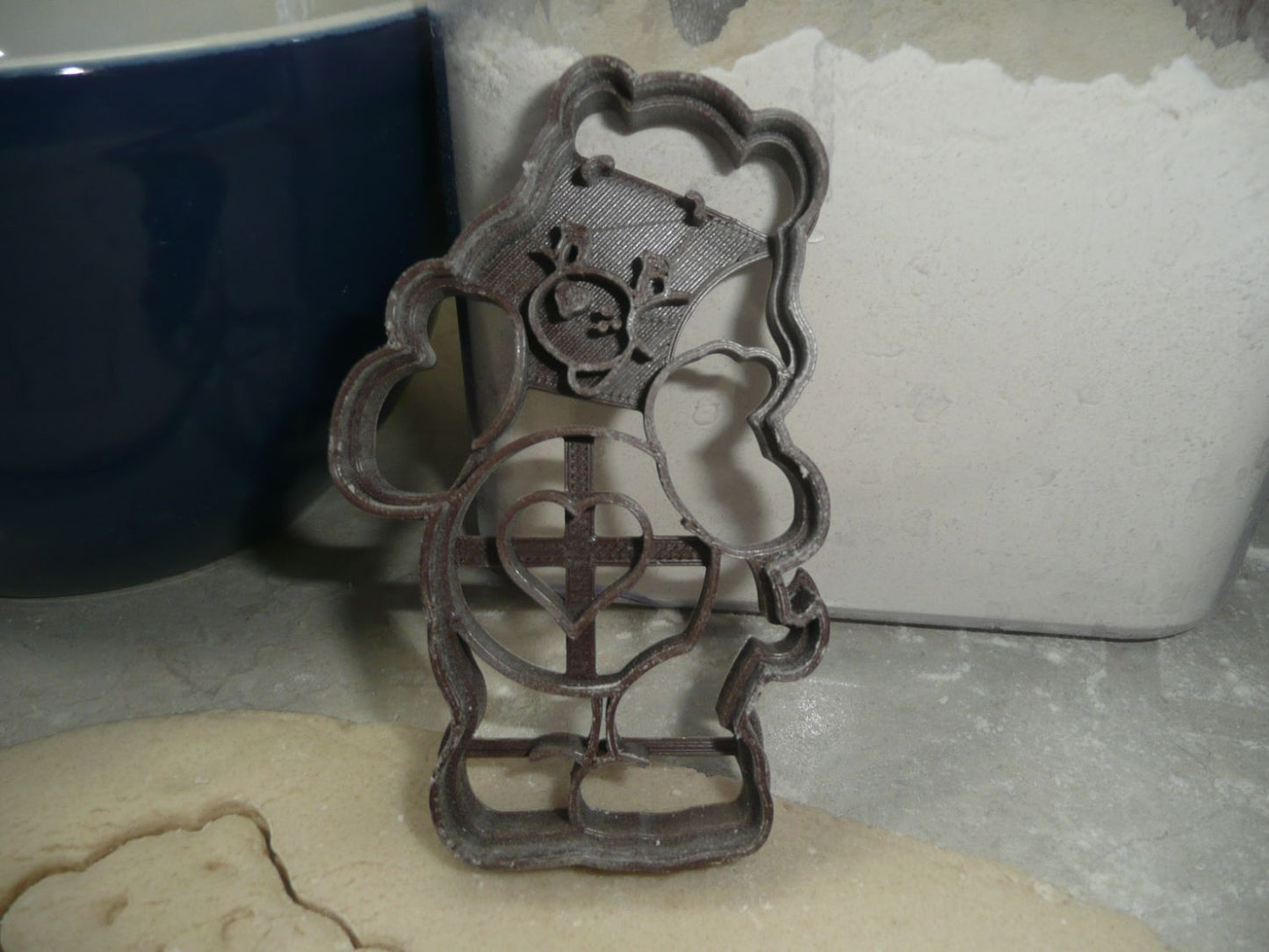 Tenderheart Bear Brown Heart Care Bears Cookie Cutter Made in USA PR3992