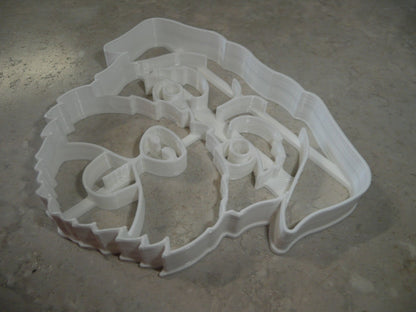 Border Terrier Dog Face Detailed High Energy Breed Cookie Cutter USA PR4024