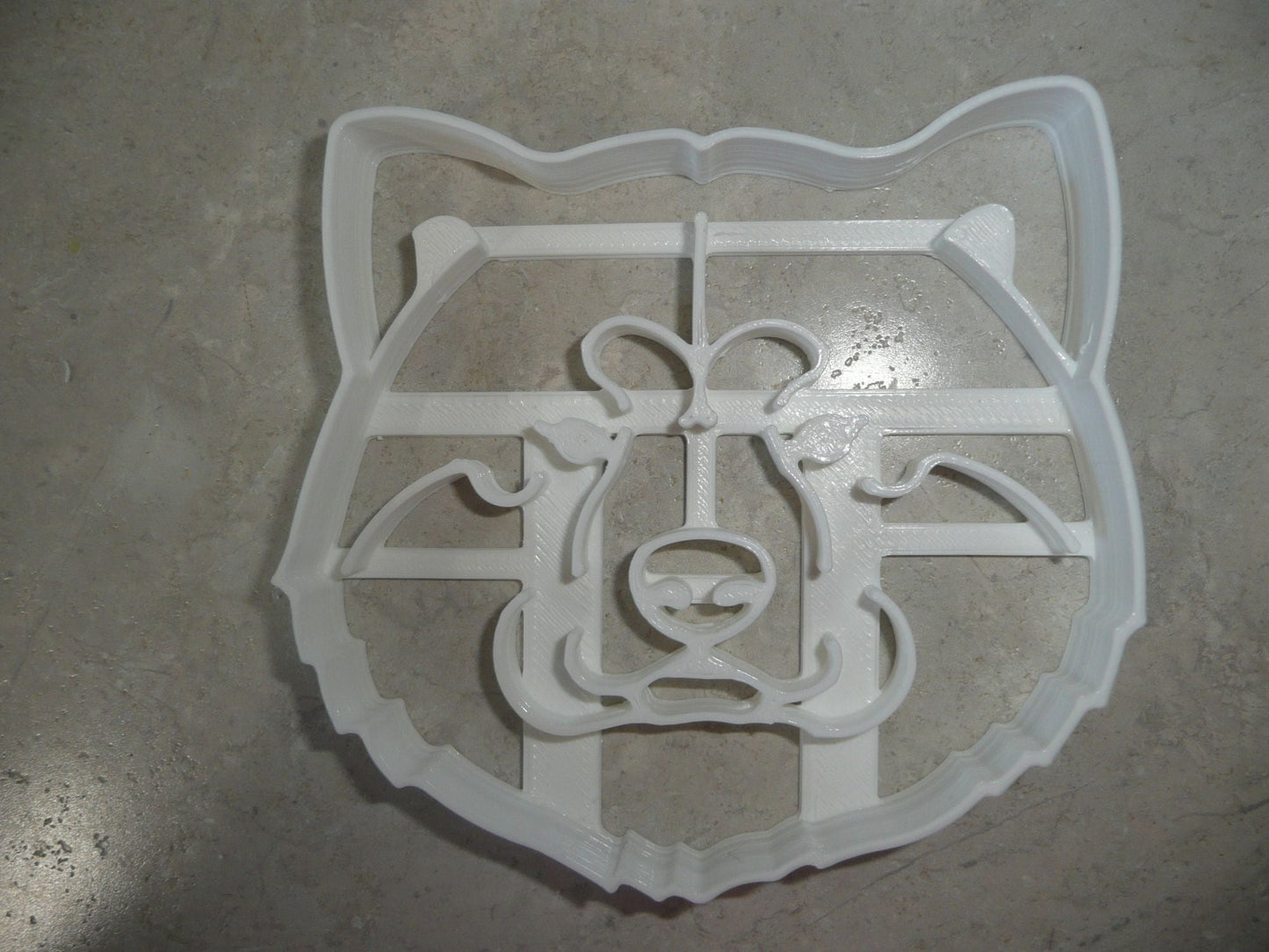 Akita Inu Dog Face Detailed Mountain Breed Cookie Cutter USA PR4026