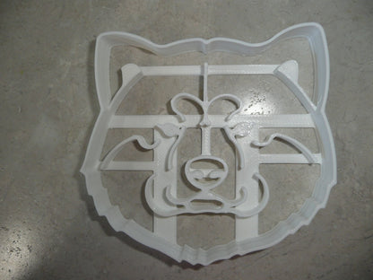 Akita Inu Dog Face Detailed Mountain Breed Cookie Cutter USA PR4026