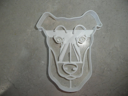 Greyhound Dog Face Detailed Racing Breed Cookie Cutter USA PR4027