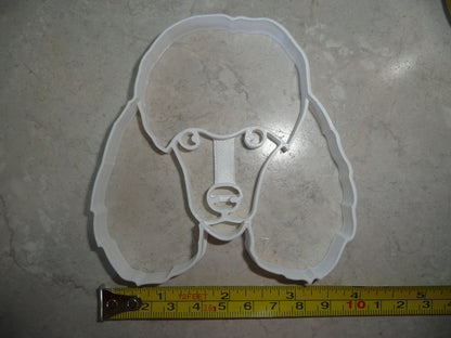 Poodle Dog Face Detailed Agile Graceful Breed Cookie Cutter USA PR4028