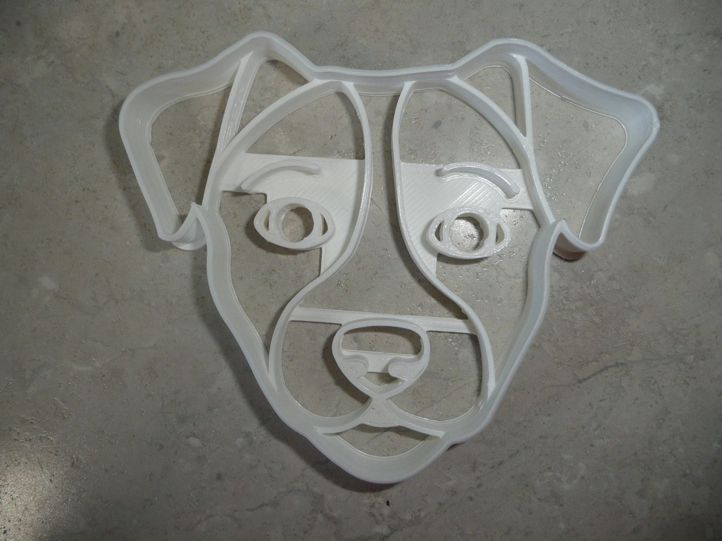 Jack Russell Terrier Dog Face Detailed Sporting Breed Cookie Cutter USA PR4029