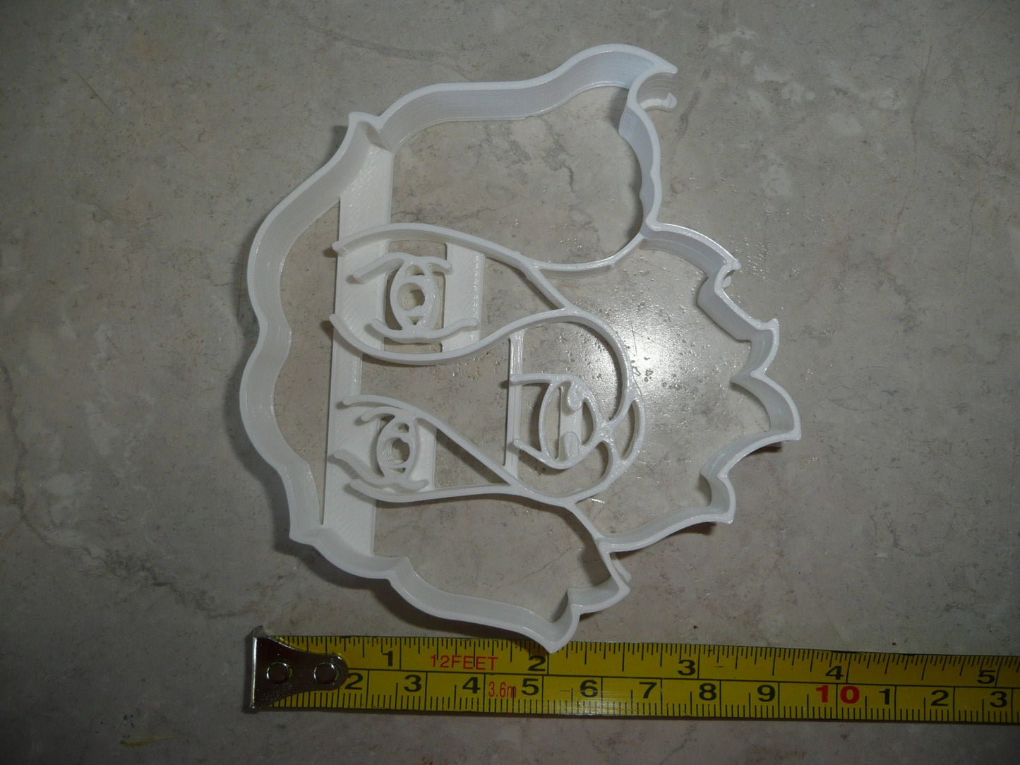 Dachshund Dog Face Detailed Long Haired Hound Cookie Cutter USA PR4030