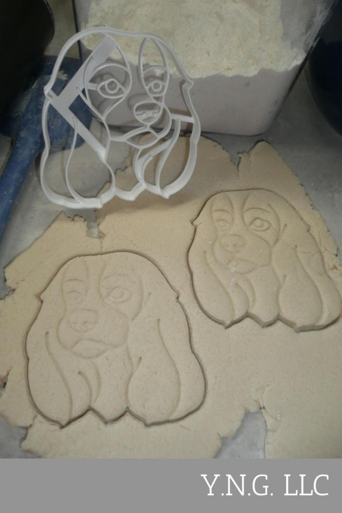 Cavalier King Charles Spaniel Dog Face Detailed Cookie Cutter USA PR4031
