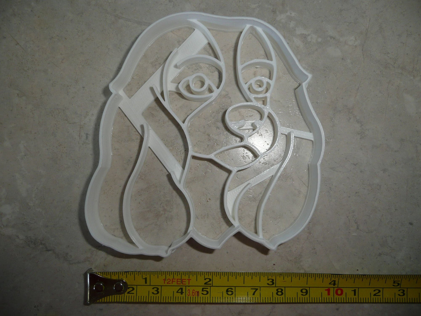 Cavalier King Charles Spaniel Dog Face Detailed Cookie Cutter USA PR4031