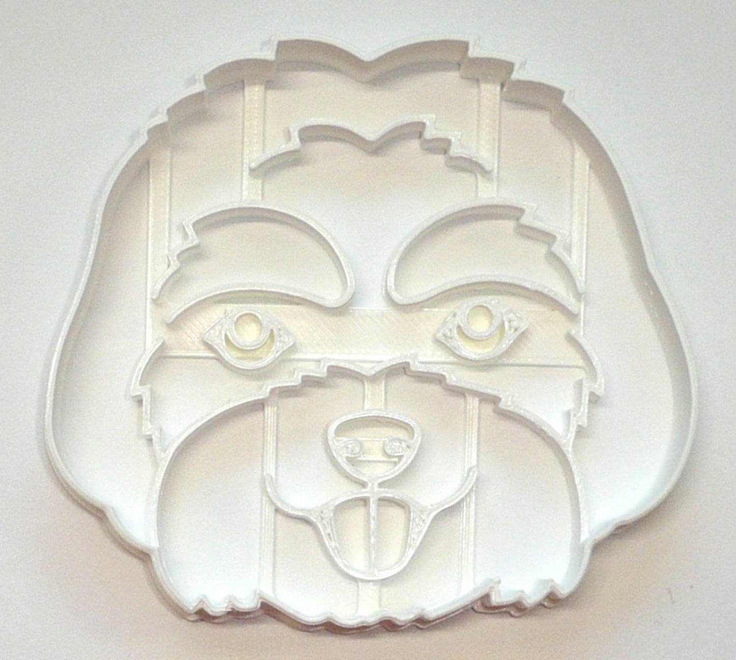 Maltese Dog Face Detailed Long Hair Toy Breed Cookie Cutter USA PR4033