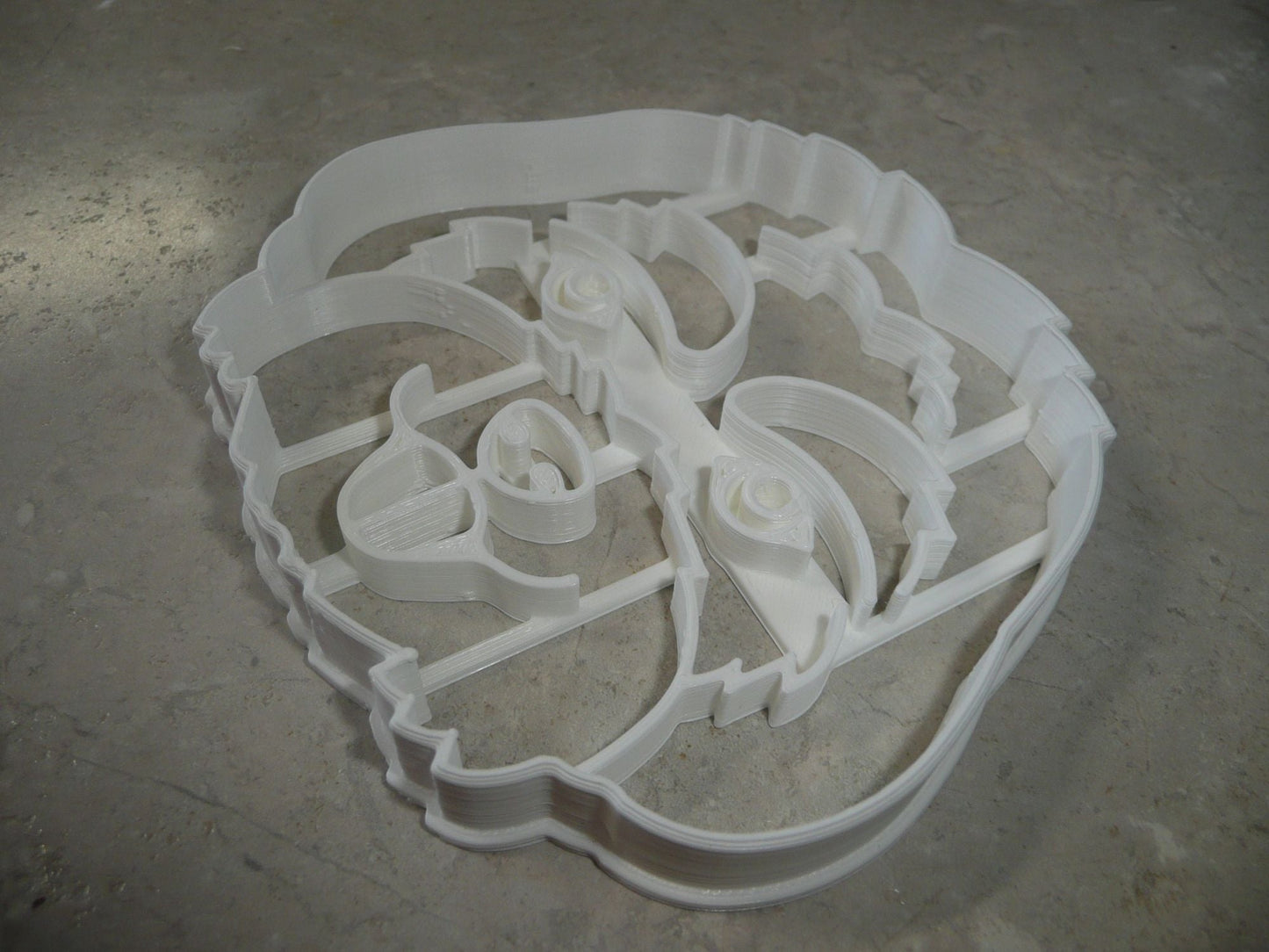 Maltese Dog Face Detailed Long Hair Toy Breed Cookie Cutter USA PR4033