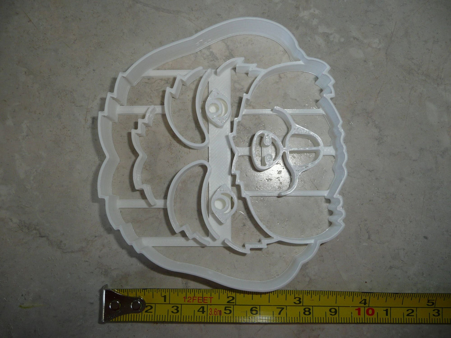 Maltese Dog Face Detailed Long Hair Toy Breed Cookie Cutter USA PR4033