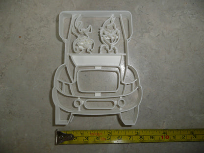 Bucket Truck Grinch Christmas Lineman Construction Cookie Cutter USA PR4053