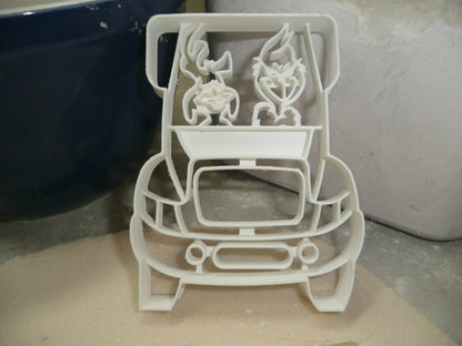 Bucket Truck Grinch Christmas Lineman Construction Cookie Cutter USA PR4053