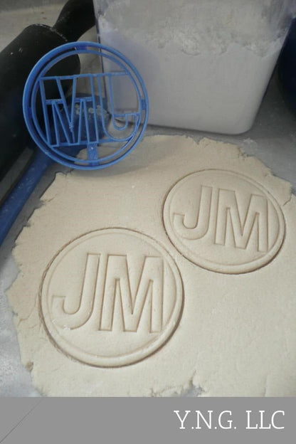 JM Letters Joaquin Moraga School California Cookie Cutter USA PR4105