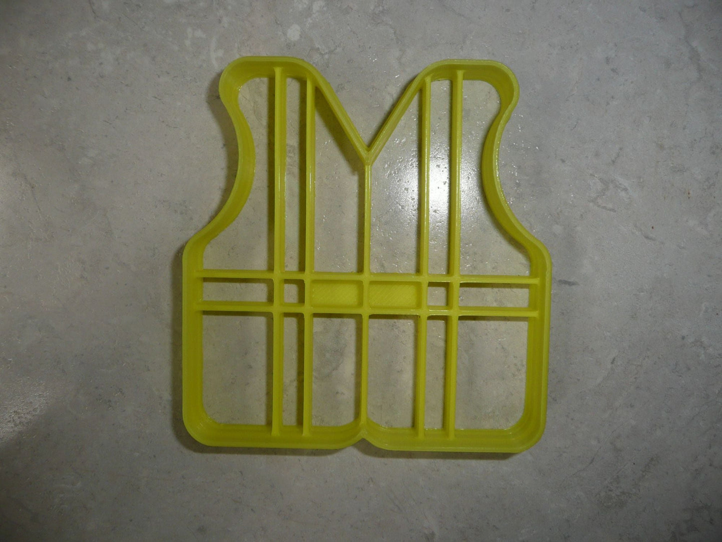 Construction Vest or Life Jacket Safety Wear Cookie Cutter USA PR4107