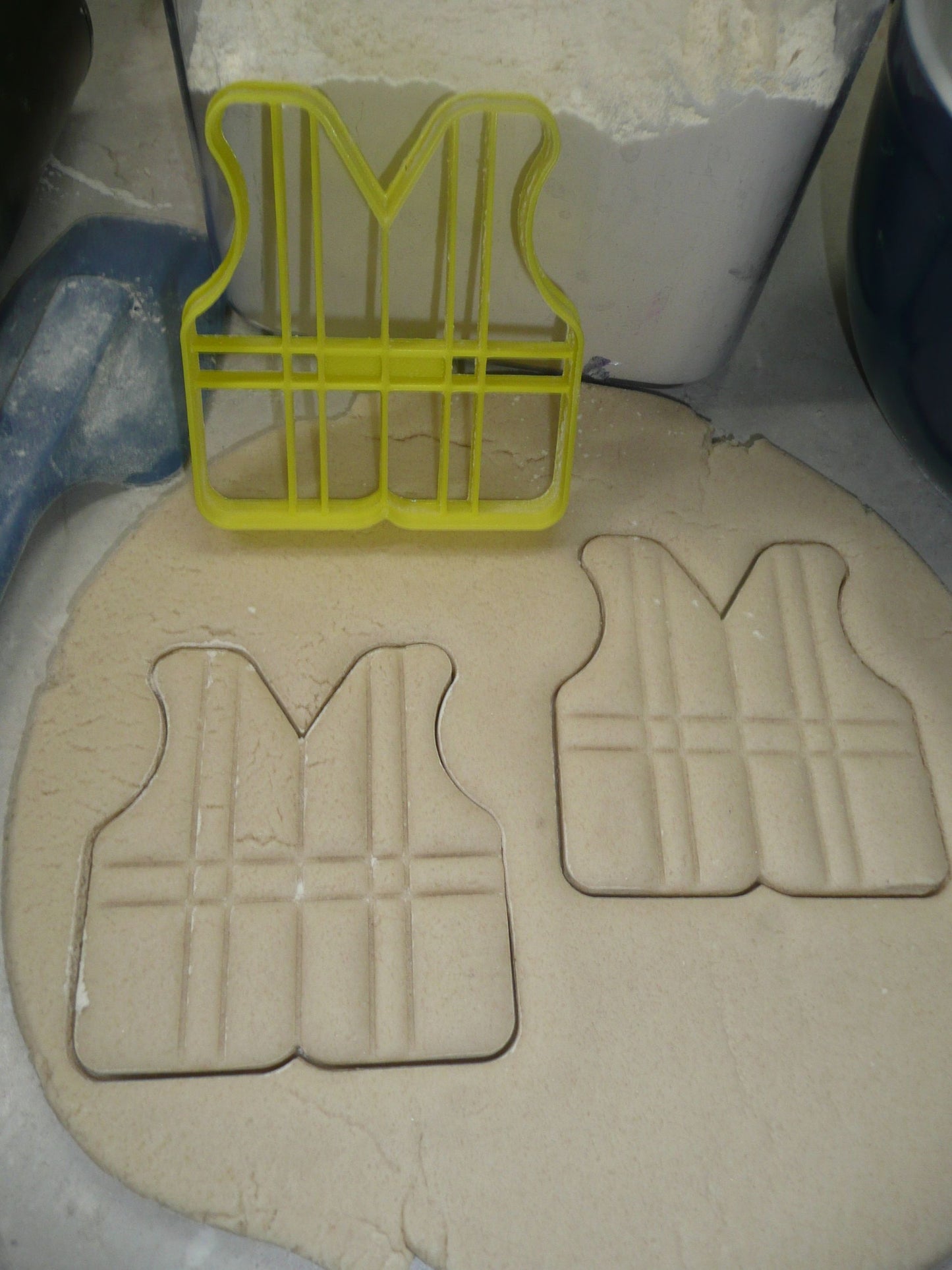 Construction Vest or Life Jacket Safety Wear Cookie Cutter USA PR4107