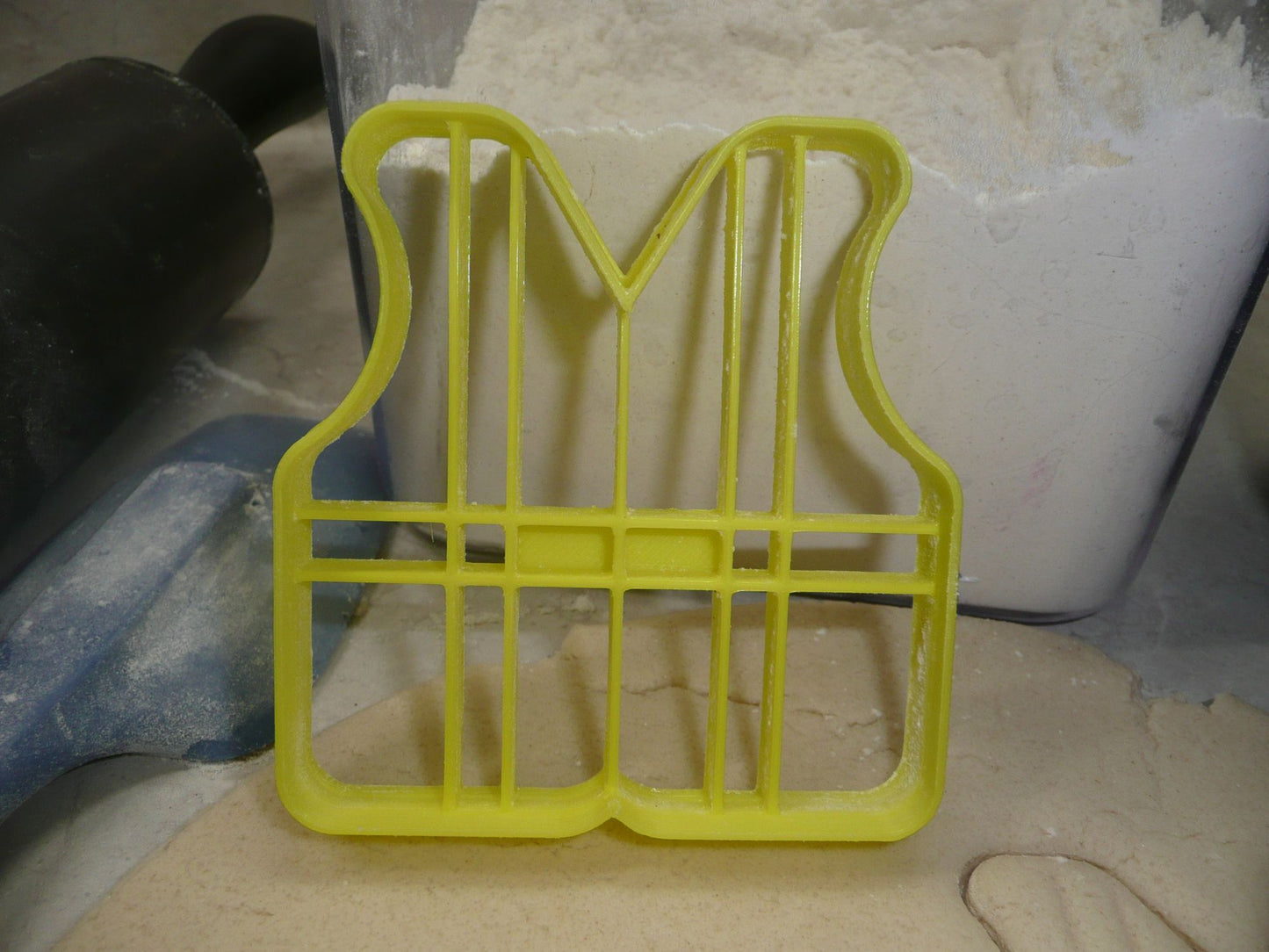 Construction Vest or Life Jacket Safety Wear Cookie Cutter USA PR4107