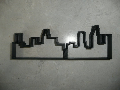 New York City Skyline Big Apple Skyscraper Building Cookie Cutter USA PR4114