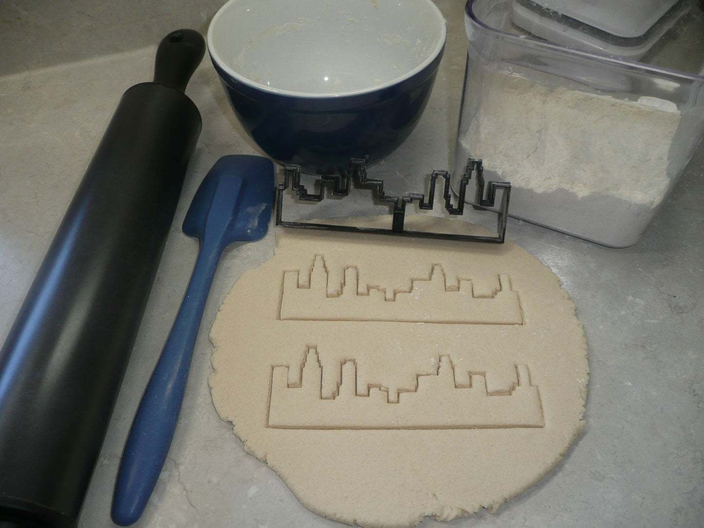 New York City Skyline Big Apple Skyscraper Building Cookie Cutter USA PR4114