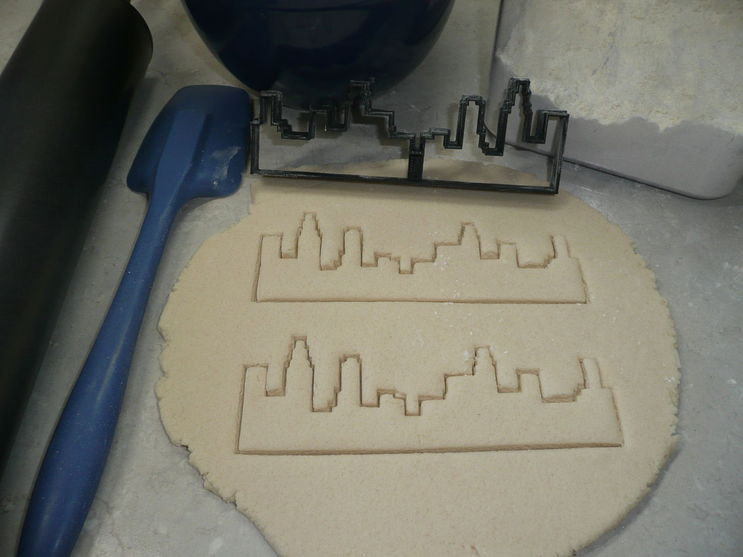 New York City Skyline Big Apple Skyscraper Building Cookie Cutter USA PR4114