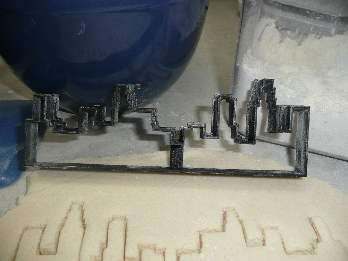New York City Skyline Big Apple Skyscraper Building Cookie Cutter USA PR4114
