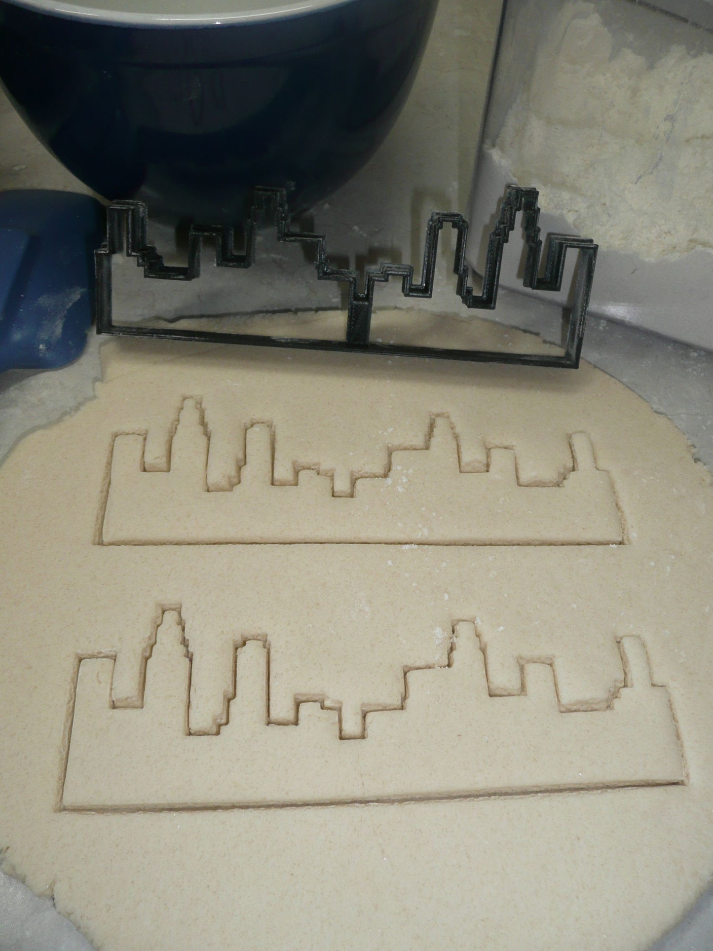 New York City Skyline Big Apple Skyscraper Building Cookie Cutter USA PR4114